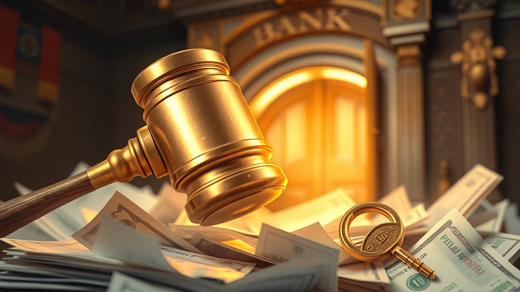 경락잔금대출 신청 절차 및 필요 서류 (realistic 스타일)