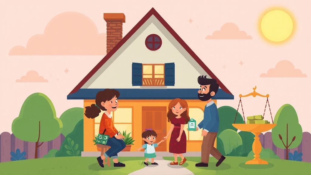 동거주택 공제: 자산별 효과 (cartoon 스타일)