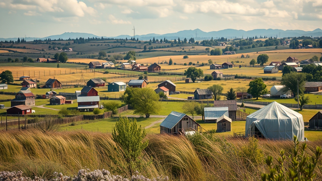 농어촌 기본소득 시범사업 완벽 분석: 대상, 조건, 금액, 효과 A to Z 3 대상 지역은 어디? (realistic 스타일)