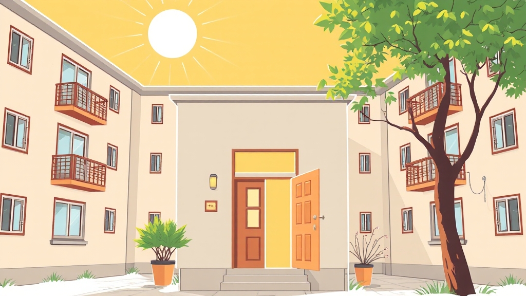 국민임대아파트 대출 A to Z: 자격, 한도, 무직자, 재계약 총정리 2 국민임대아파트 대출이란? (illustration 스타일)