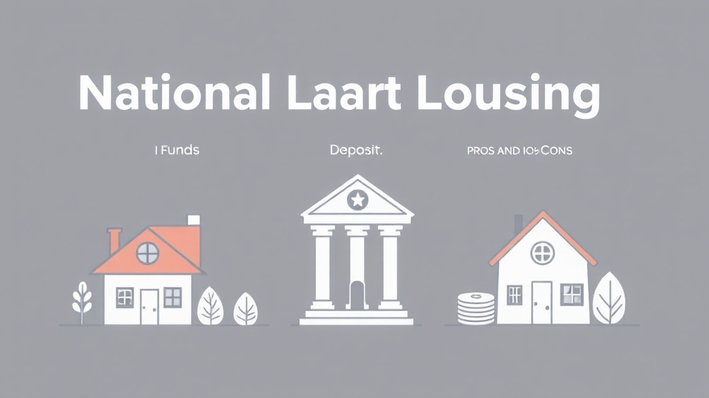 국민임대아파트 대출 A to Z: 자격, 한도, 무직자, 재계약 총정리 4 한도 및 금리 완벽 분석 (illustration 스타일)