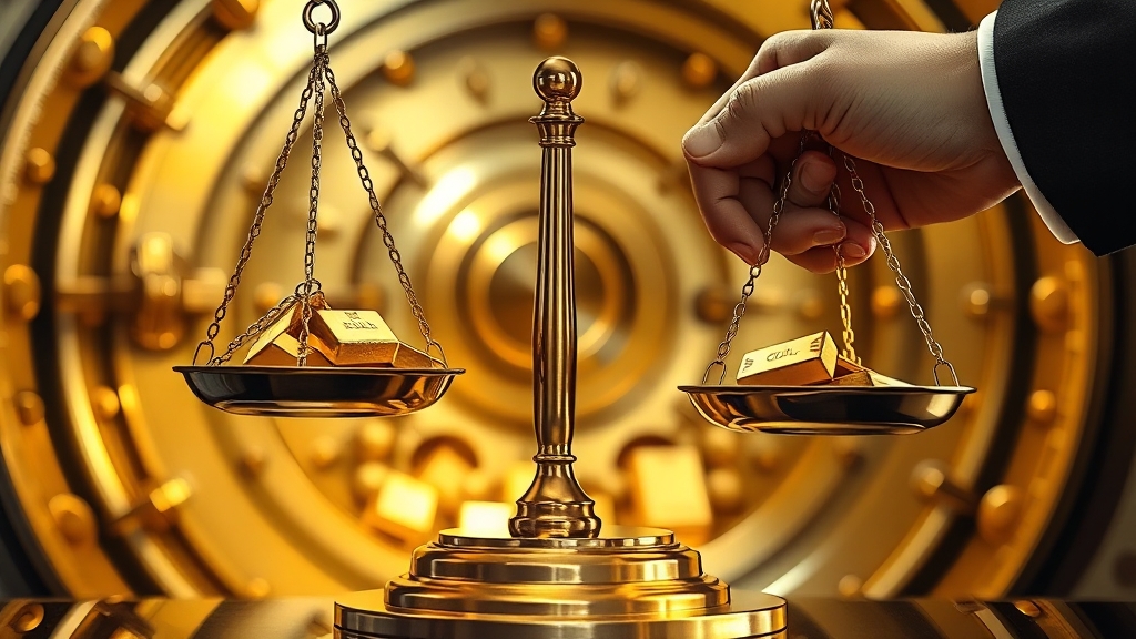 골드뱅킹, 무엇일까요? (realistic 스타일)