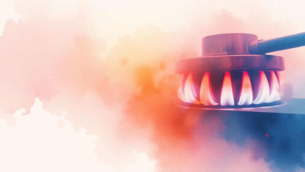 가스비 절감 방법 및 팁 (watercolor 스타일)