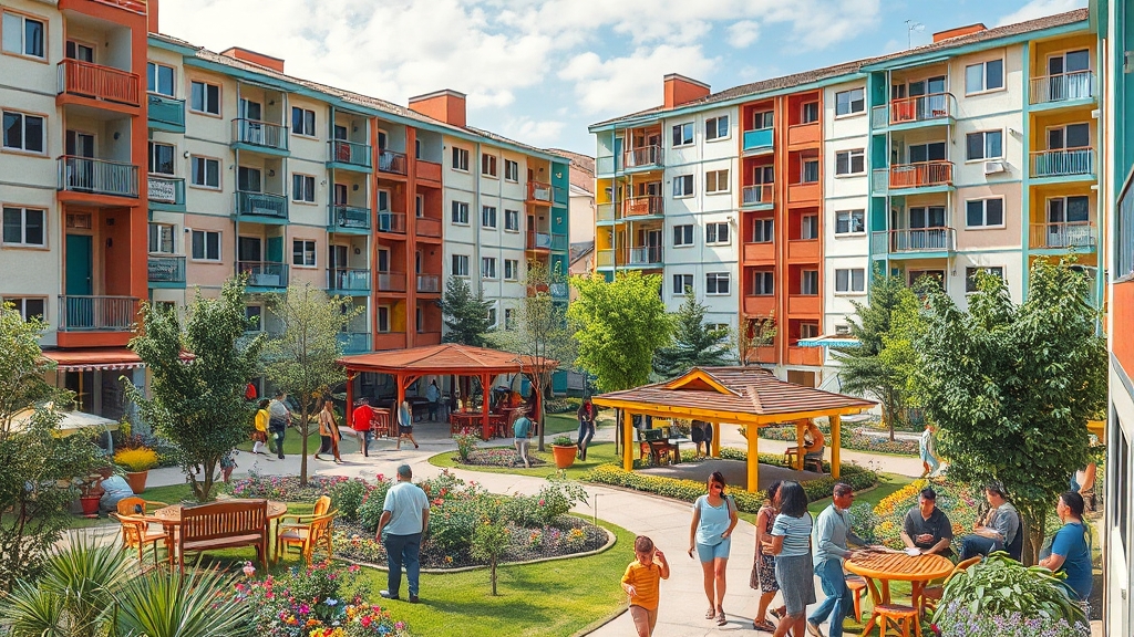 평택 화양지구 서희스타힐스 2차: 단지, 설계, 평면, 커뮤니티, 인프라, 교통, 분양 완벽 분석 5 다양한 커뮤니티 시설 완비 (realistic 스타일)