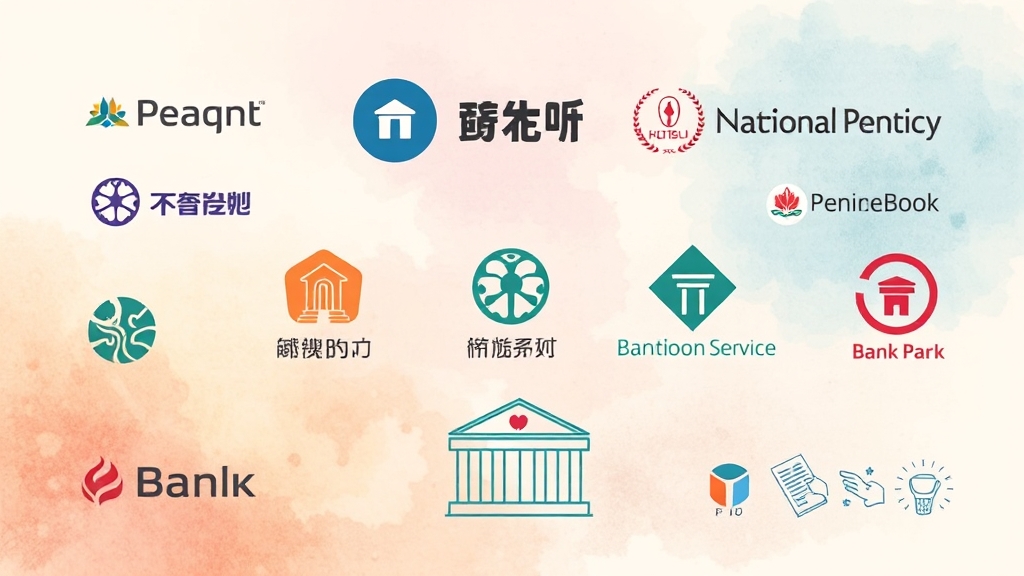 안심통장 개설 은행 및 방법 (watercolor 스타일)