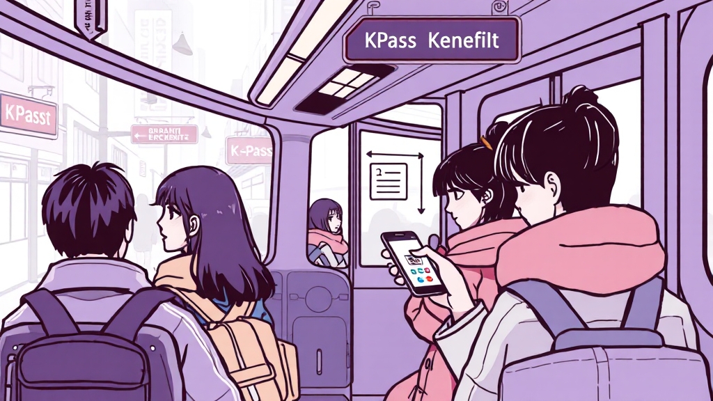 K패스, 대체 뭐길래? (illustration 스타일)