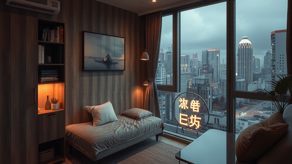 전문가 분석: 초소형 아파트 시장 (realistic 스타일)