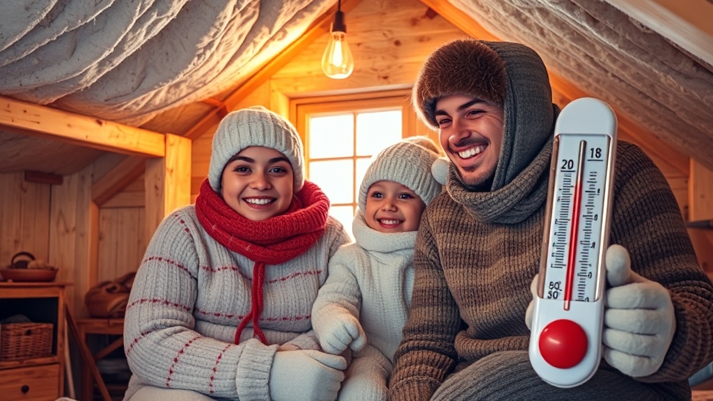 난방비 절약 꿀팁 (realistic 스타일)