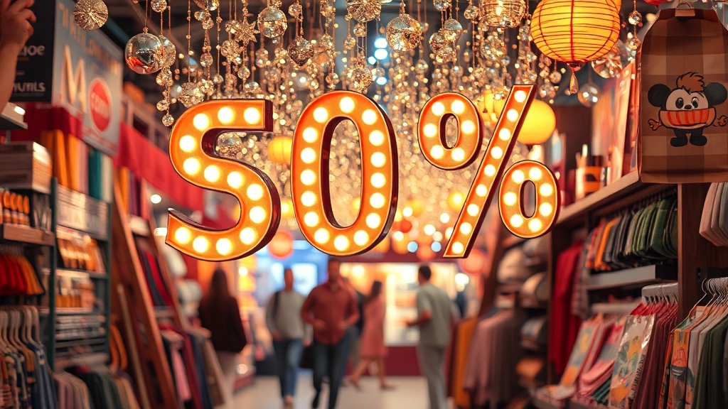 2025 코리아그랜드페스티벌: 소상공인 맞춤 혜택 & 참여 방법 A to Z 4 소상공인 상품 특별 할인 정보 (realistic 스타일)