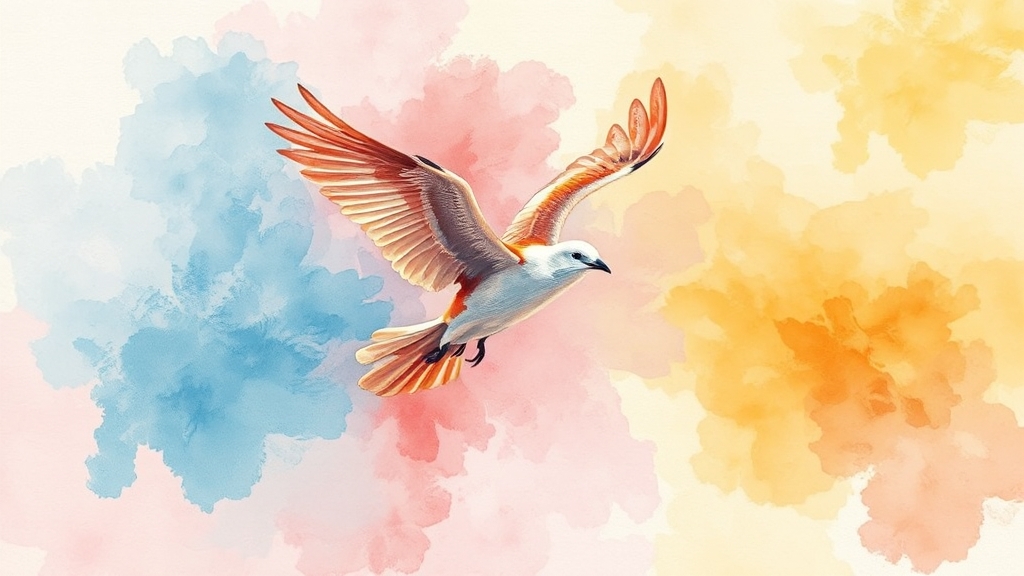 새도약론 신청 자격 (watercolor 스타일)