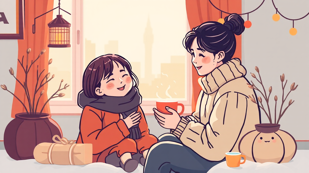 사랑온 난방비 지원이란? (illustration 스타일)