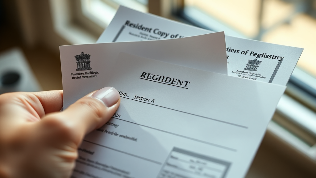 건물 등기부등본 완벽 가이드: 인터넷 발급부터 주의사항, 실수 해결까지 2 등기부등본, 무엇일까요? (realistic 스타일)