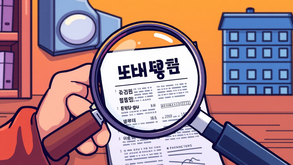 건물 등기부등본 완벽 가이드: 인터넷 발급부터 주의사항, 실수 해결까지 7 등기부등본, 이것만 주의하세요! (cartoon 스타일)