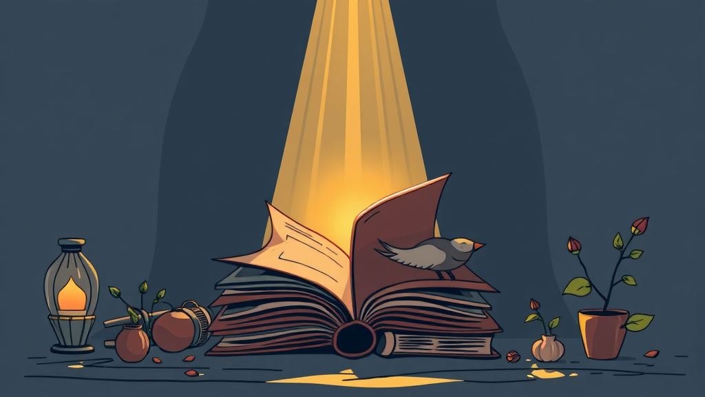 현실적인 조언 (illustration 스타일)