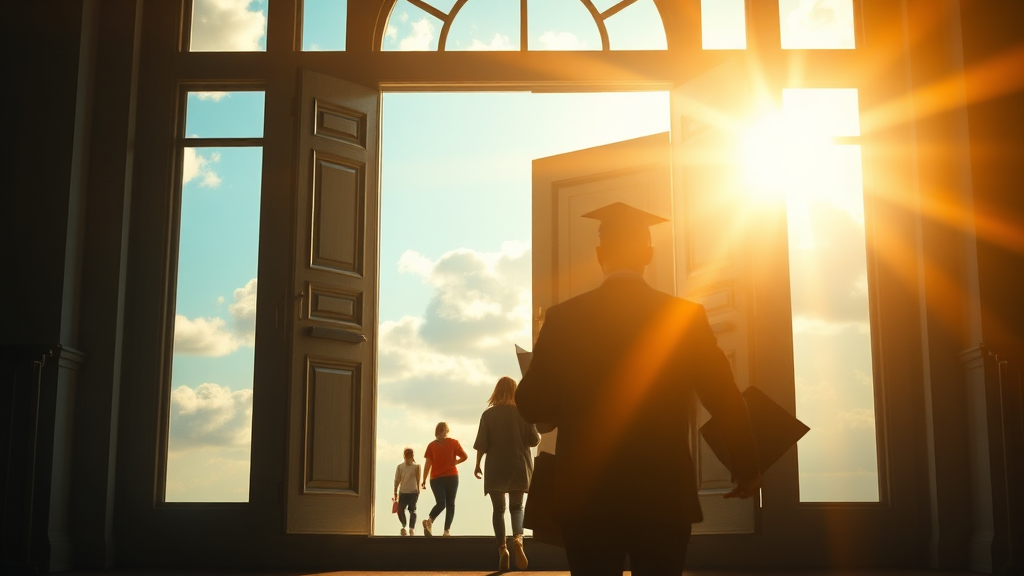 배움사이버평생교육원: 자격증/학위부터 사회복지사, 한국어교원까지! 3 자격증부터 학위까지, 꿈을 펼쳐보세요! (realistic 스타일)