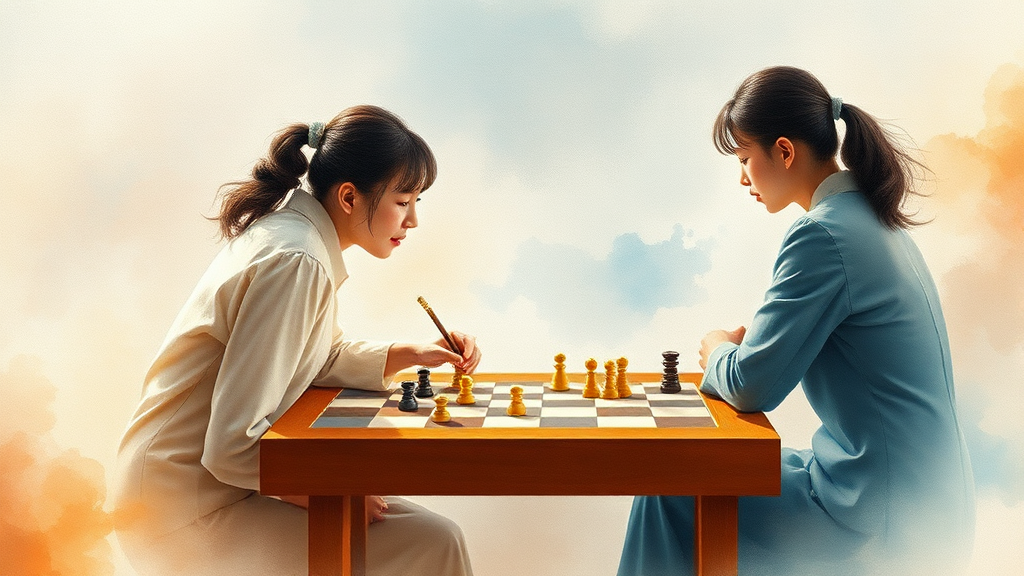 한국기원 완벽 가이드: 프로 기사, 대회 소식, 바둑 강좌, 기보 분석 A to Z 4 바둑 대회 소식 (watercolor 스타일)