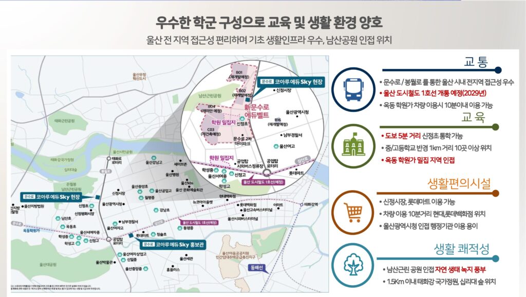 주택 타입 및 특별한 설계