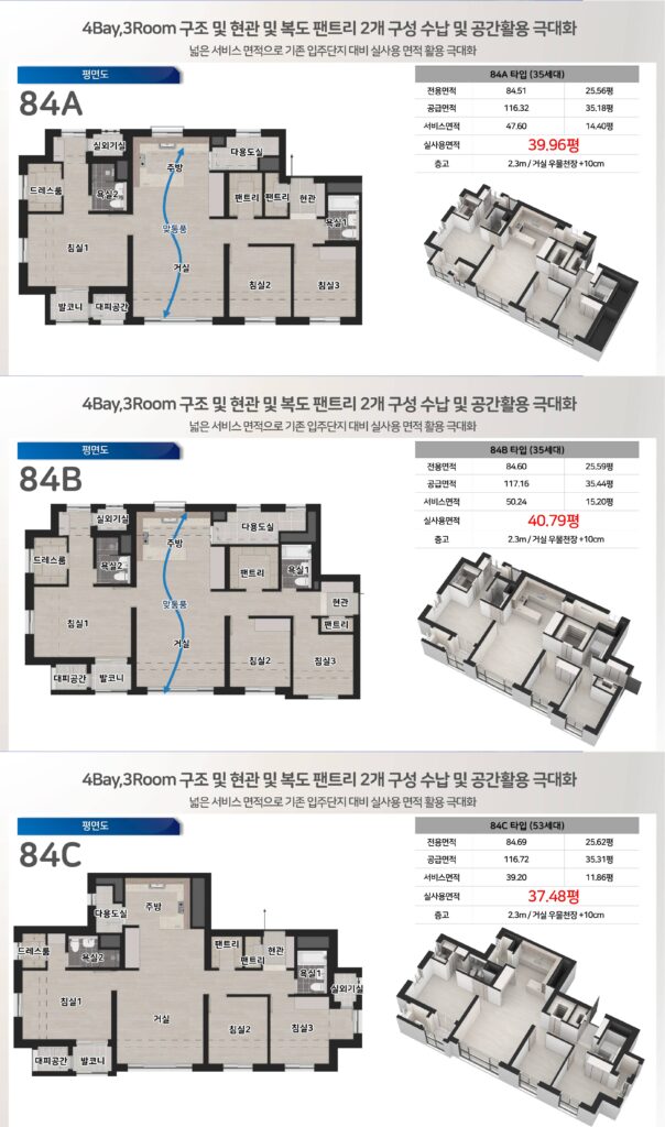 최종 결론
유니트 평면도 확인