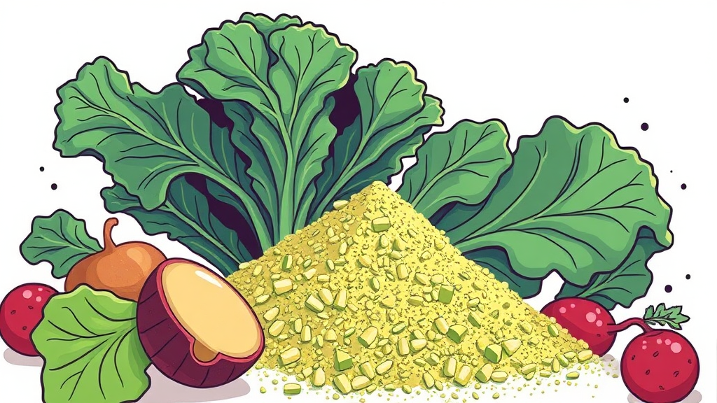 컬리케일, 왜 슈퍼푸드일까요? (illustration 스타일)