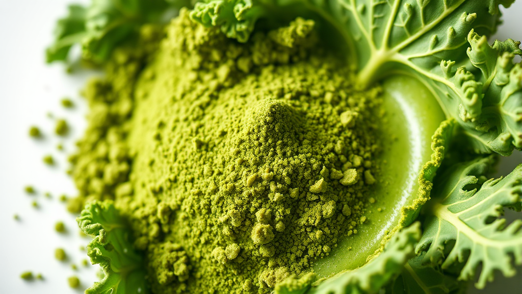 컬리케일 분말, 현명하게 고르는 법! (realistic 스타일)