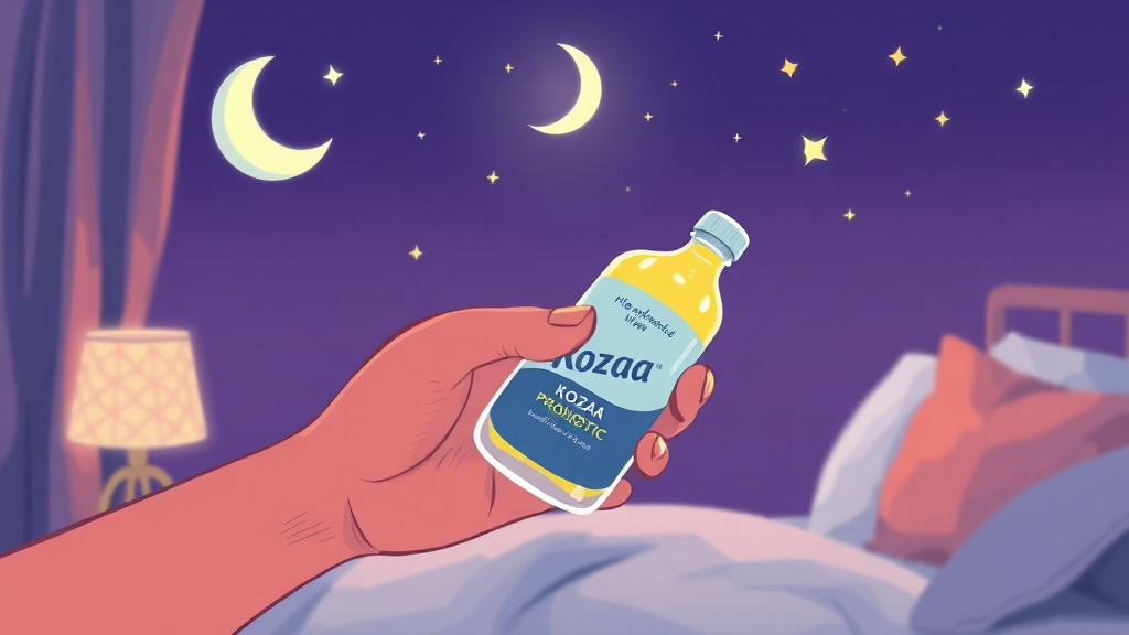 코자아 멜라토닌 음료: 효과, 섭취 방법, 주의사항 완벽 분석! 5 코자아, 어떻게 마셔야 할까요? (illustration 스타일)