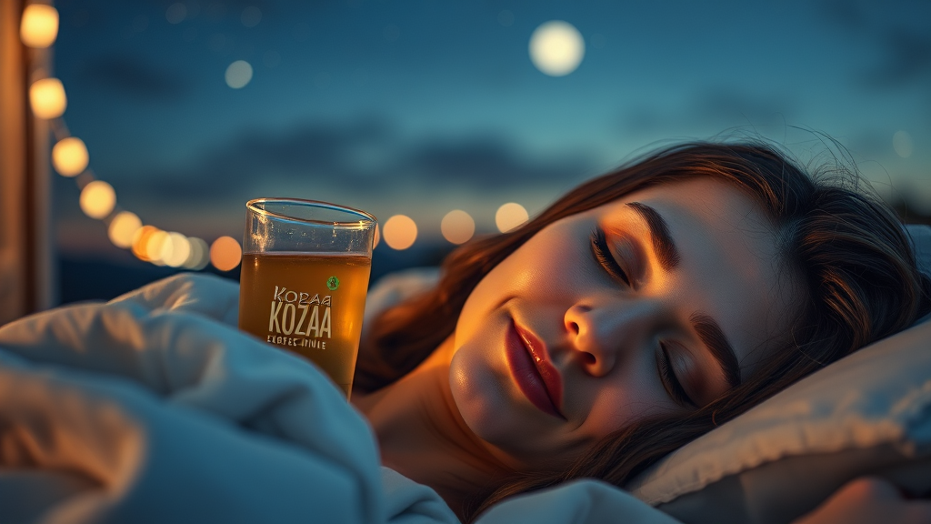 코자아 멜라토닌 음료: 효과, 섭취 방법, 주의사항 완벽 분석! 9 코자아, 내돈내산 후기는? (realistic 스타일)