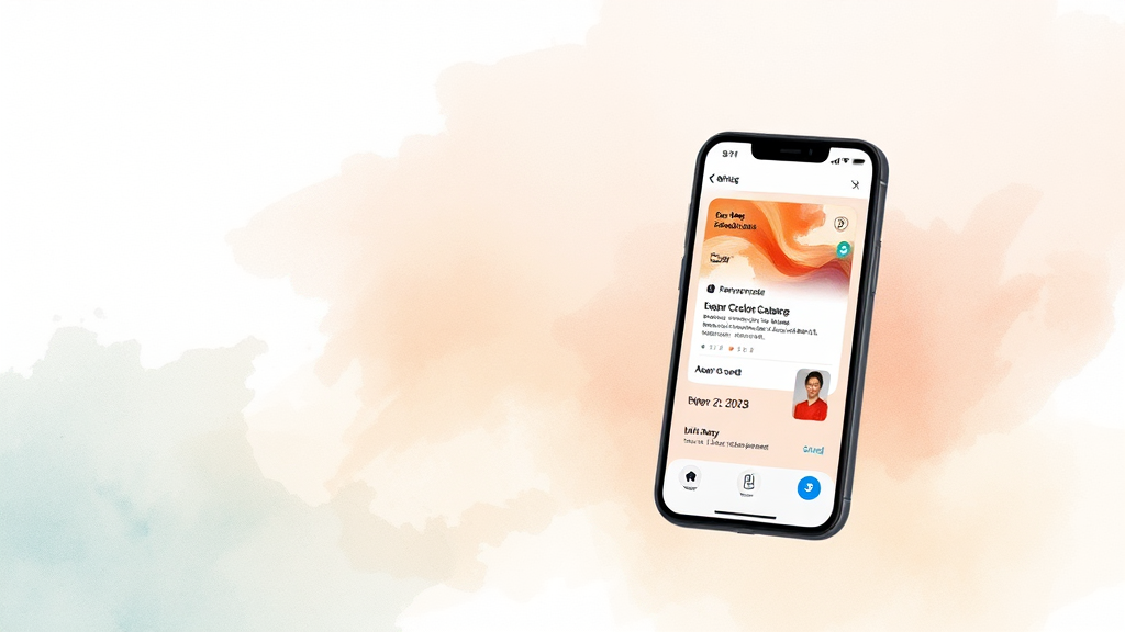 개인통관번호 조회 방법 (watercolor 스타일)