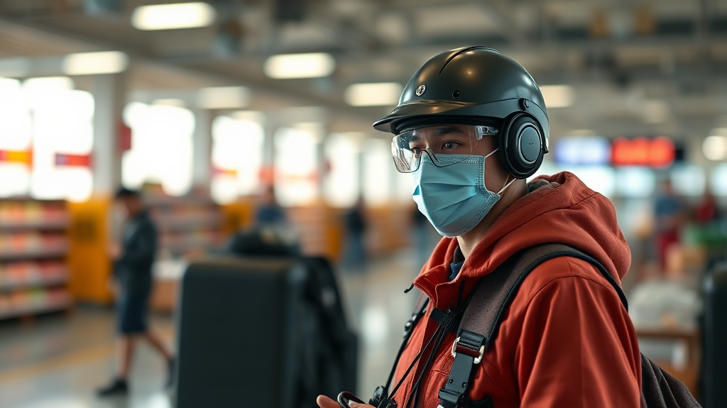 보안 및 관리 요령 (realistic 스타일)