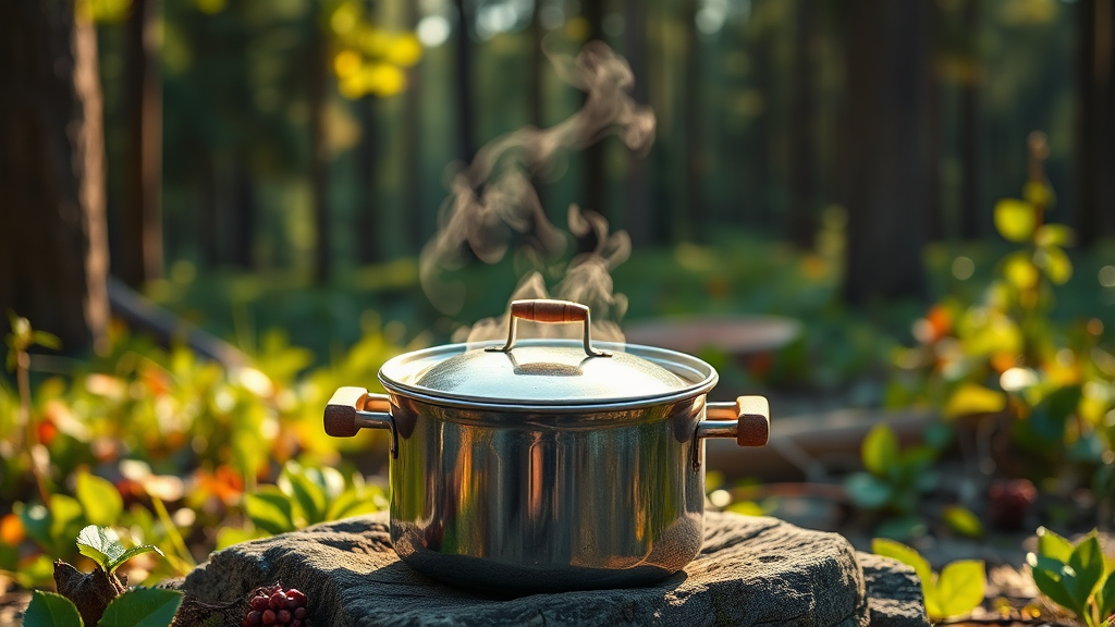 반합 세트 구성, 디자인 & 실용성 분석 (realistic 스타일)