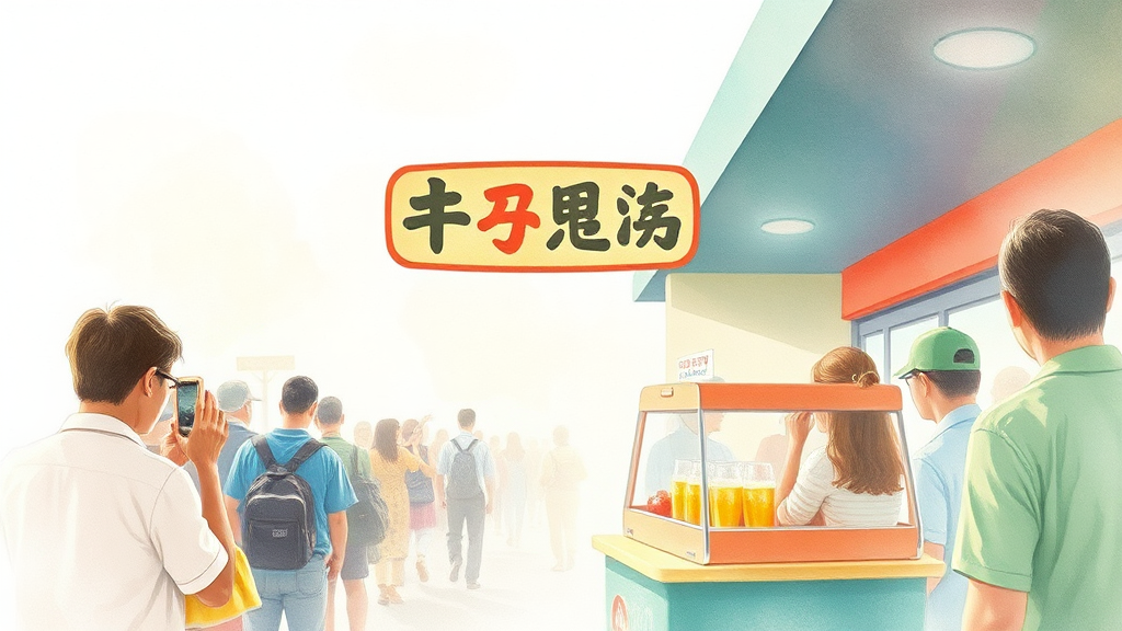 오픈런 후기, 득템 성공 비결은? (watercolor 스타일)