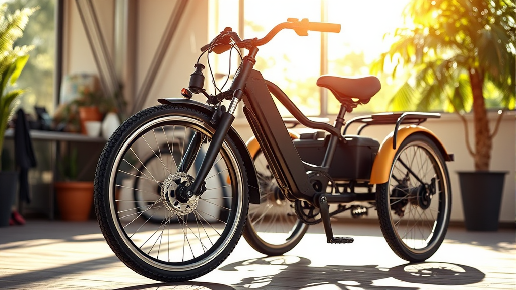 세발 전기자전거 완벽 가이드: 구매, 활용, 관리 A to Z 6 유지보수 및 관리 (realistic 스타일)