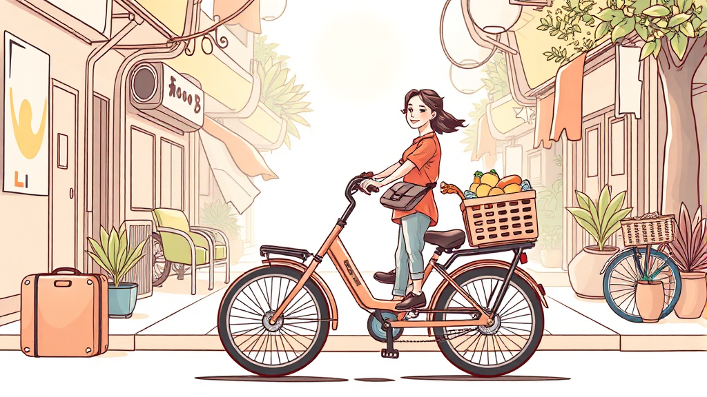 세발 전기자전거 완벽 가이드: 구매, 활용, 관리 A to Z 7 활용 사례 (illustration 스타일)