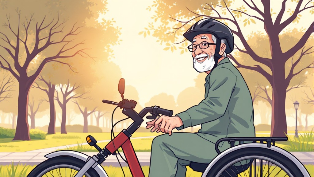 세발 전기자전거 완벽 가이드: 구매, 활용, 관리 A to Z 8 세발 전기자전거 FAQ (illustration 스타일)