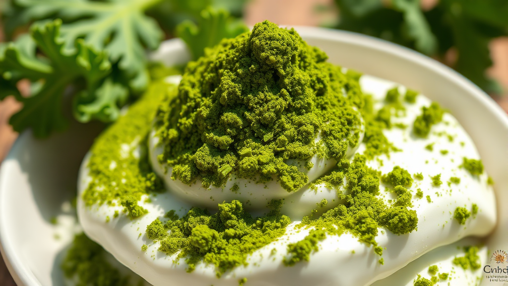 컬리케일 분말이란? (realistic 스타일)