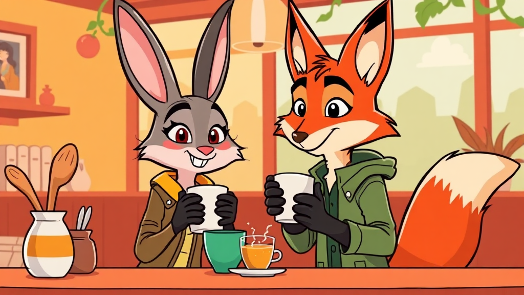 컴포즈커피 X 주토피아 콜라보 완전 분석: 굿즈 종류, 구매 팁, 재고 현황 총정리 8 주토피아 2, 얼마나 인기 있나? (cartoon 스타일)