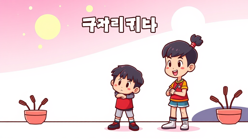 기존 AI 도구와 비교 (cartoon 스타일)