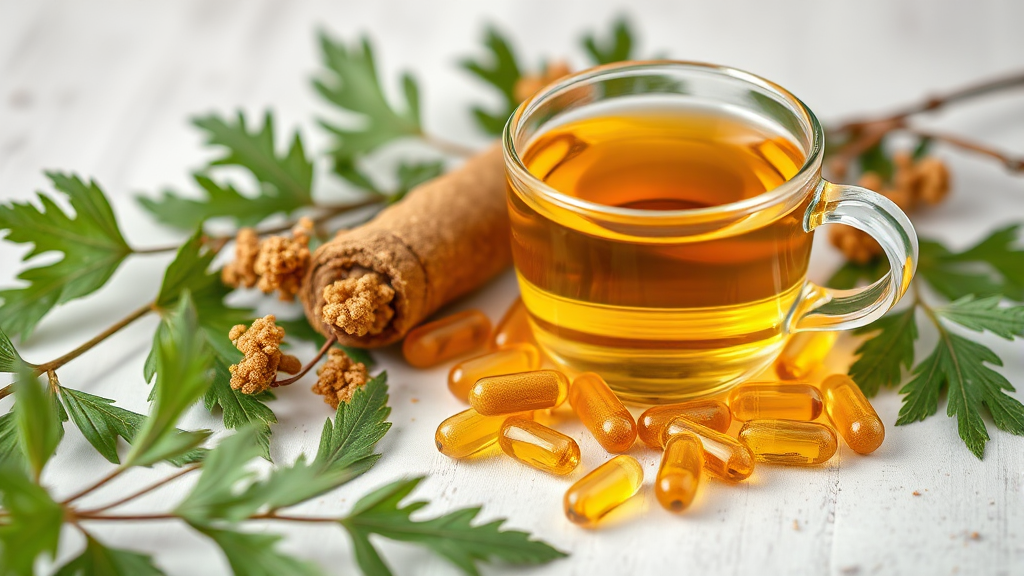 호로파 캡슐 섭취 방법 및 용량 (realistic 스타일)