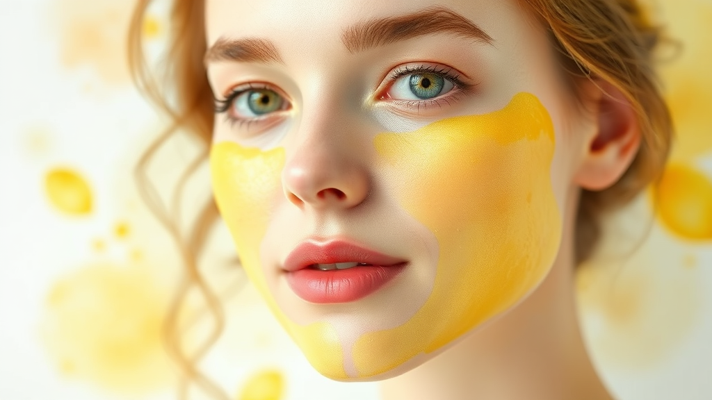 샤르드 멜라필 크림 마스크: 5단계 기미 케어 효과, 후기, 할인 혜택 2 샤르드 멜라필 크림 마스크 개요 (watercolor 스타일)