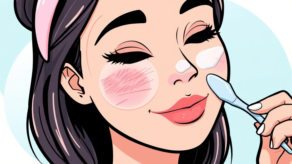 샤르드 멜라필 크림 마스크: 5단계 기미 케어 효과, 후기, 할인 혜택 3 주요 특징 및 성분 분석 (cartoon 스타일)