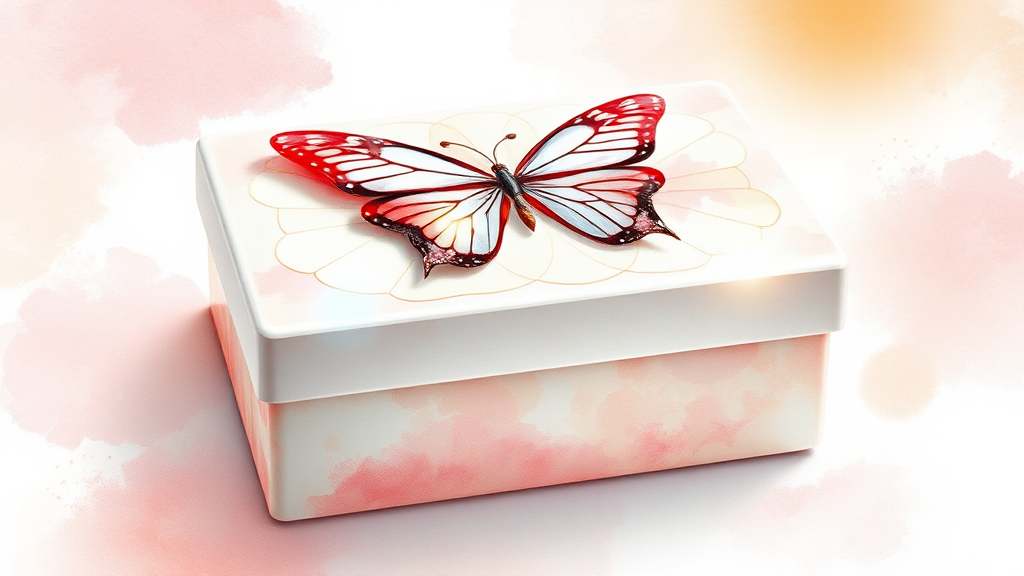 할리스 자개함 티라미수 케이크 완벽 분석: 예약 방법, 가격, 특별한 의미까지 6 자개함의 의미와 가치 (watercolor 스타일)