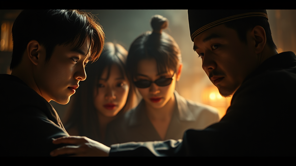 주요 등장인물 분석 (realistic 스타일)