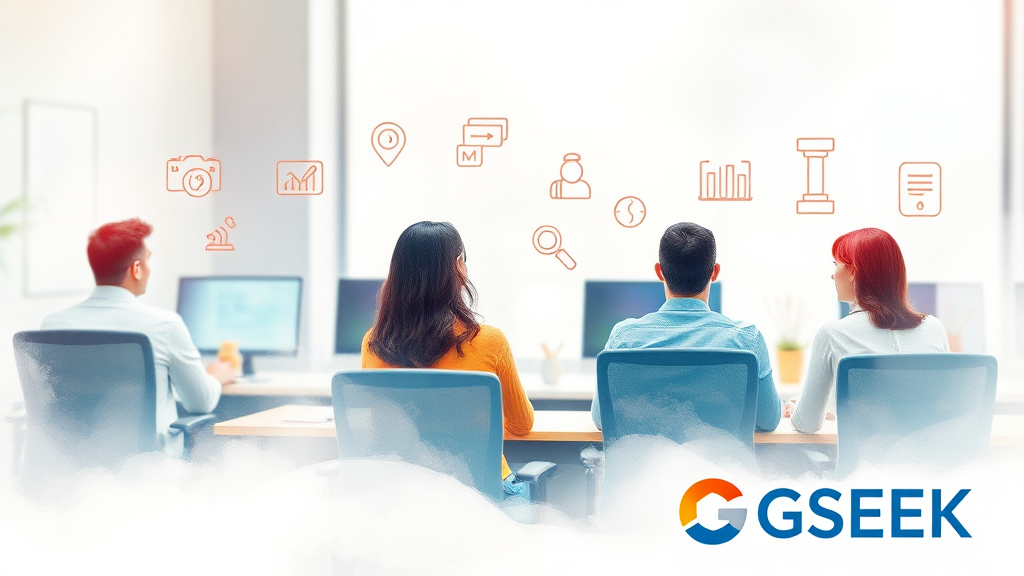 GSEEK 의무교육 과정 (watercolor 스타일)