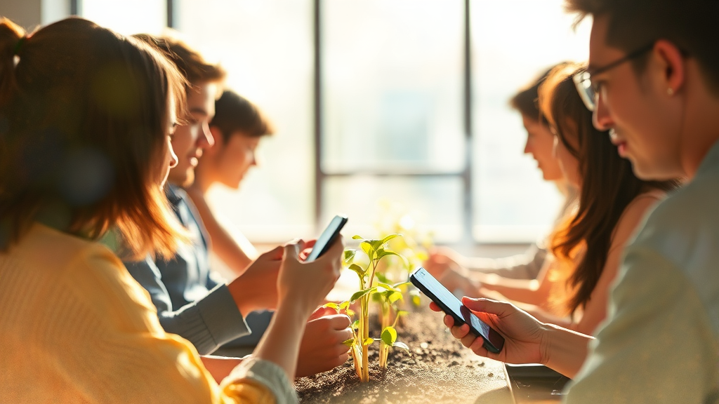 GSEEK 모바일 앱 활용 꿀팁 (watercolor 스타일)