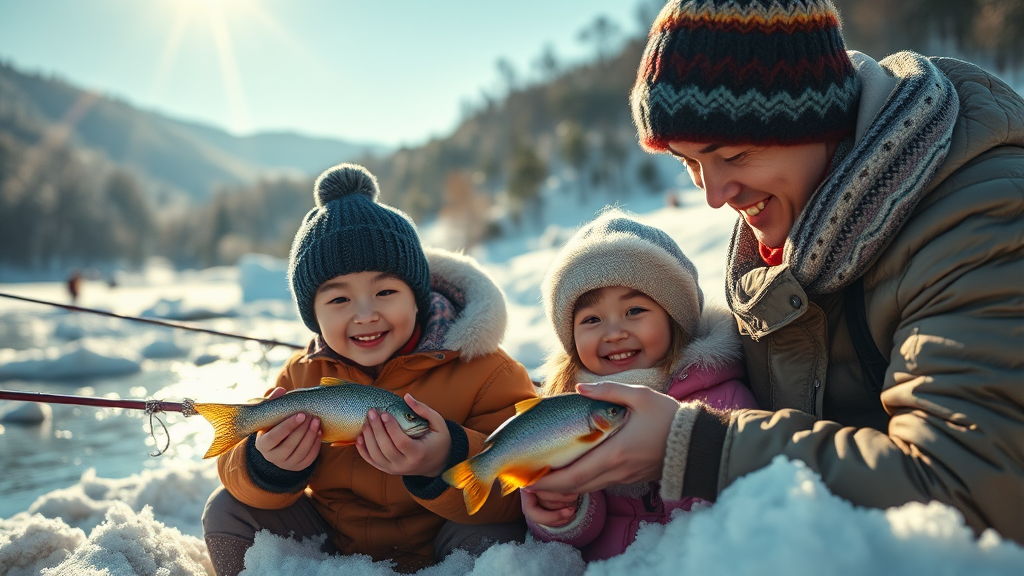 평창송어축제는? (realistic 스타일)