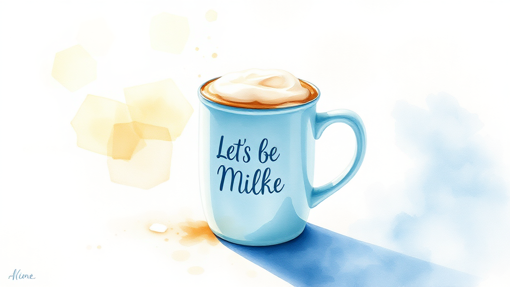 레쓰비 밀크커피 완전 분석: 맛, 성분, 출시 배경, 종류별 비교 & 추천 2 레쓰비 밀크커피 정보 (watercolor 스타일)