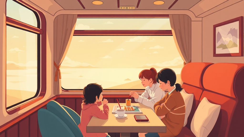 서해금빛열차 온돌마루 완벽 가이드: 예약 꿀팁, 가격, 후기 총정리 2 특별한 여행, 온돌마루 (illustration 스타일)