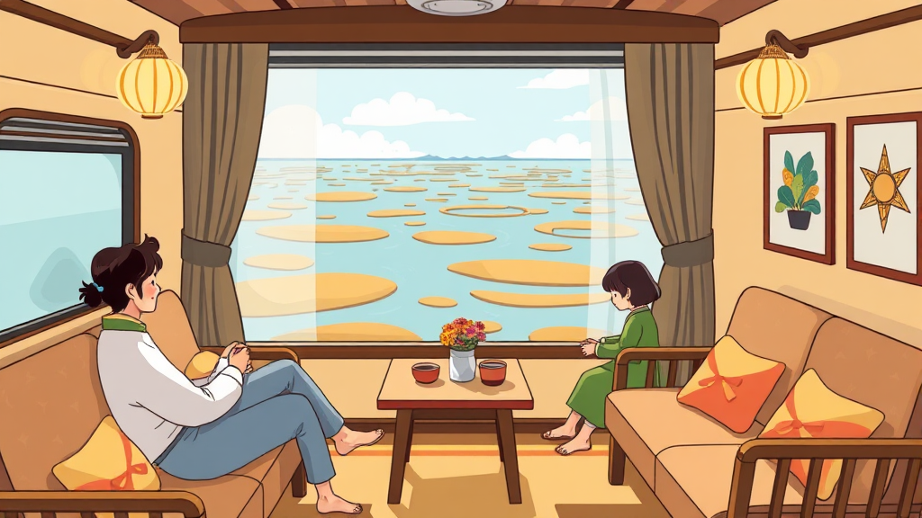 서해금빛열차 온돌마루 완벽 가이드: 예약 꿀팁, 가격, 후기 총정리 3 온돌마루, 왜 특별할까? (cartoon 스타일)