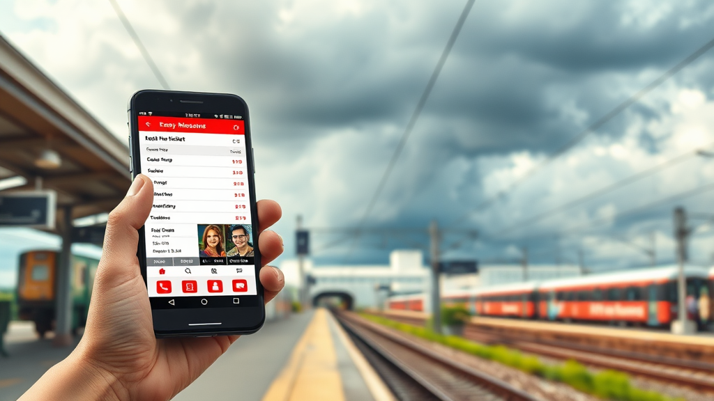 레츠코레일 완벽 가이드: 기차 예매부터 할인, 코레일톡 활용까지! 2 레츠코레일 활용법 (realistic 스타일)