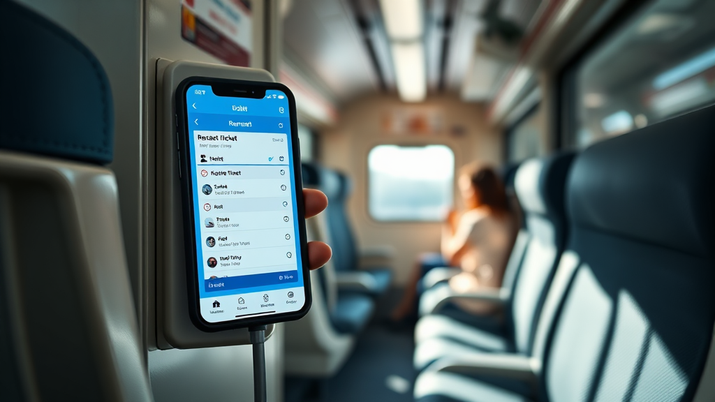 레츠코레일 완벽 가이드: 기차 예매부터 할인, 코레일톡 활용까지! 4 기차표 예매 가이드 (realistic 스타일)