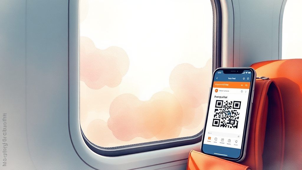 레츠코레일 완벽 가이드: 기차 예매부터 할인, 코레일톡 활용까지! 8 코레일톡 앱 활용 (watercolor 스타일)